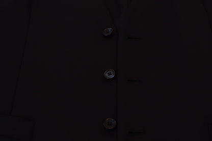 Gilet élégant bleu foncé Dolce &amp; Gabbana pour robe de soirée