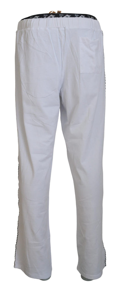 Pantalon large élégant en coton John Galliano