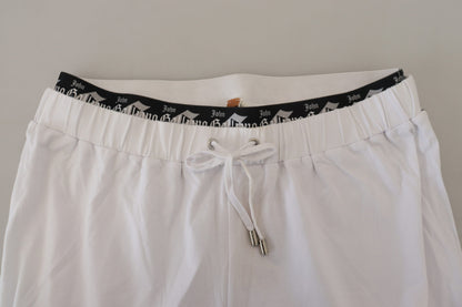 Pantalon large élégant en coton John Galliano