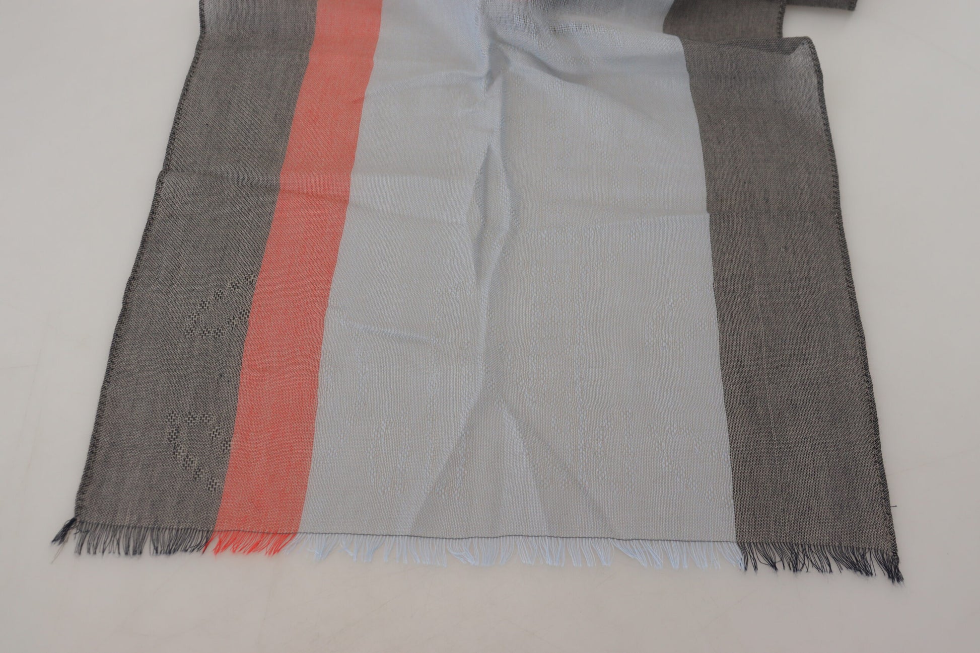Costume National Multicolor Cotton Shawl Wrap Scarf by Costume National