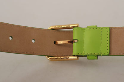 Ceinture élégante en cuir Dolce &amp; Gabbana avec accessoire mini sac