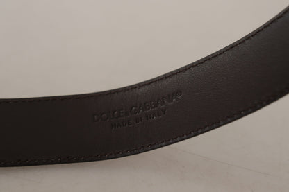 Ceinture élégante en cuir peau de serpent Dolce &amp; Gabbana