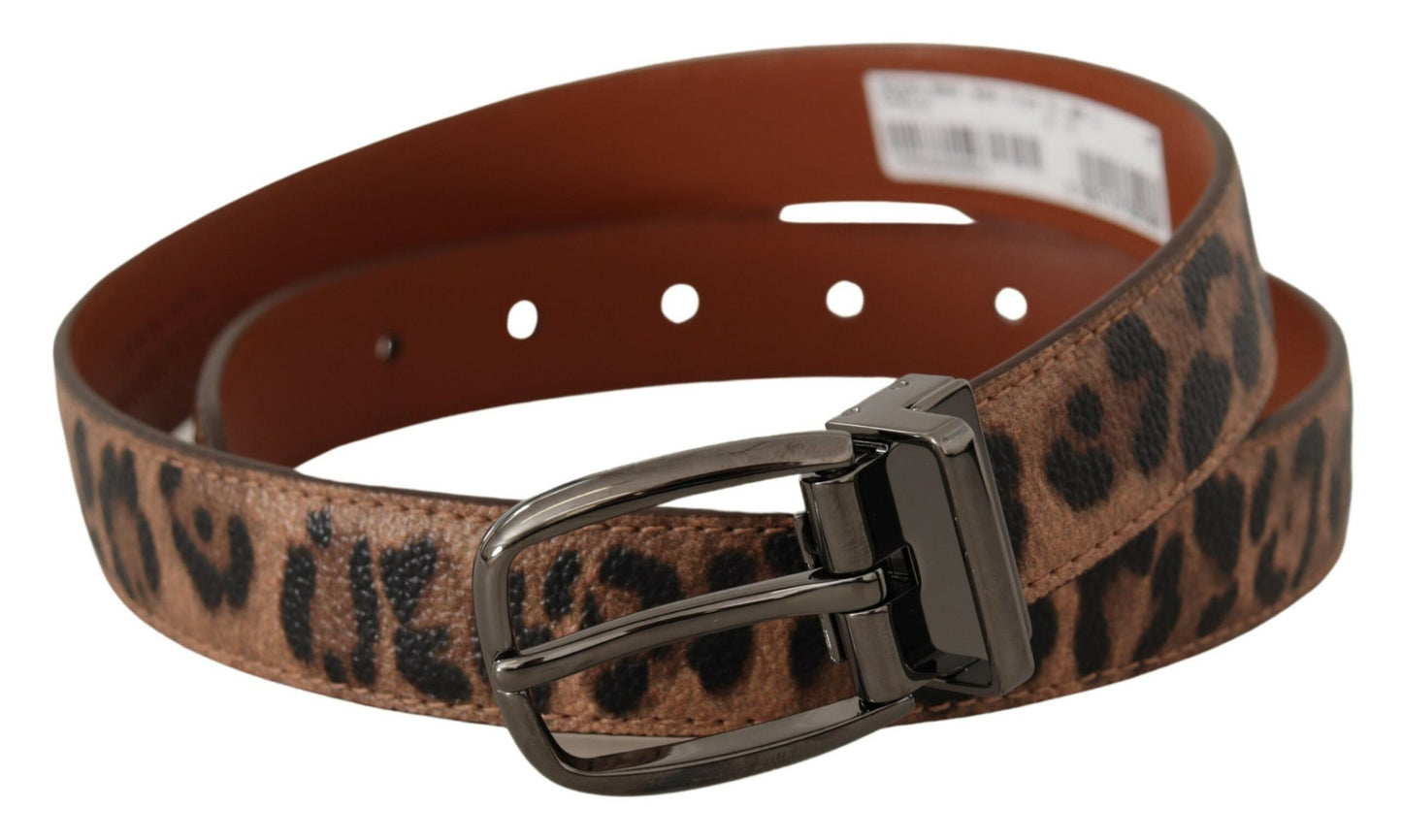 Ceinture élégante en cuir gravé Dolce &amp; Gabbana - Style intemporel