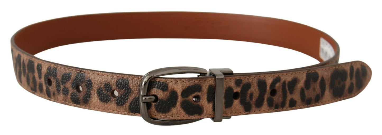 Ceinture élégante en cuir gravé Dolce &amp; Gabbana - Style intemporel