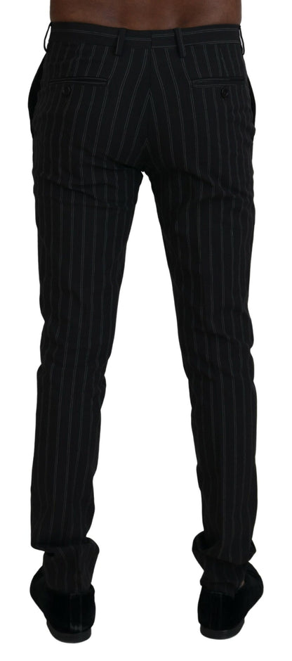 Pantalon habillé élégant en viscose à rayures BENCIVENGA pour homme