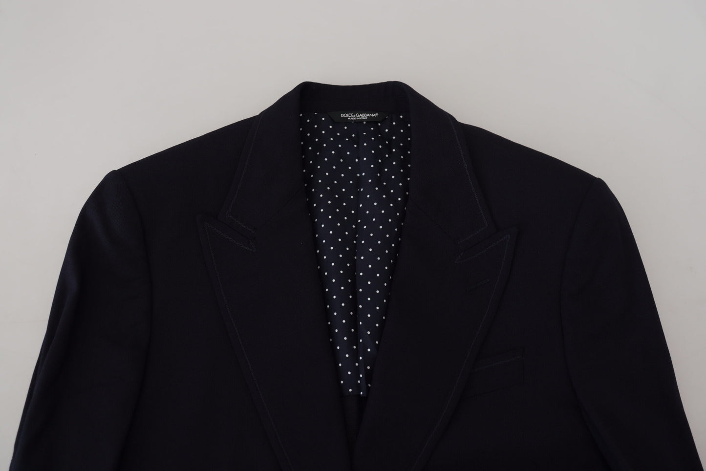 Blazer noir élégant à simple boutonnage Dolce &amp; Gabbana