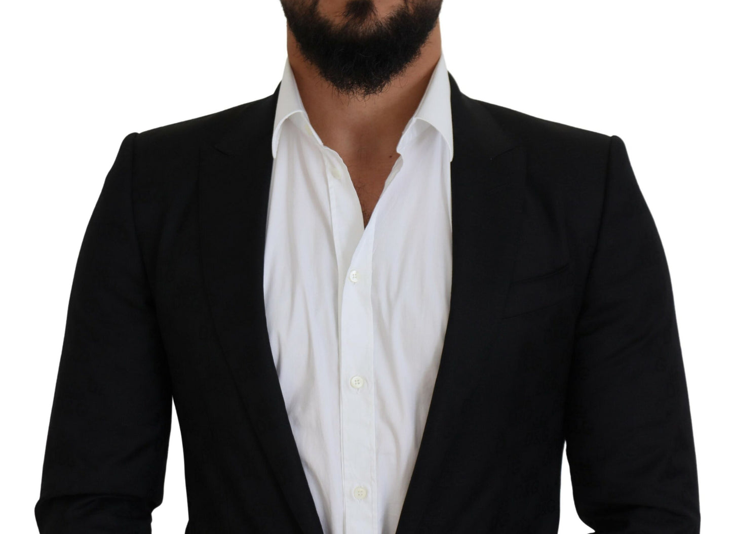 Blazer formel noir élégant style Martini Dolce &amp; Gabbana