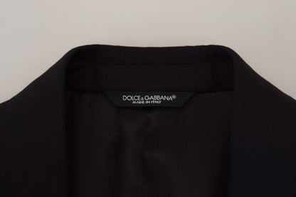 Blazer formel noir élégant style Martini Dolce &amp; Gabbana