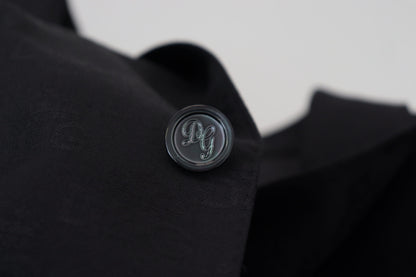 Blazer formel noir élégant style Martini Dolce &amp; Gabbana