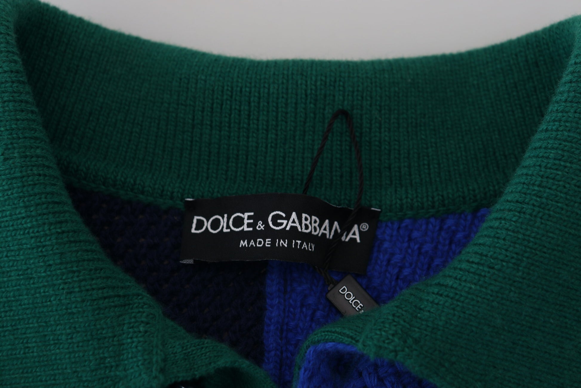 Dolce & Gabbana Multicolor Stripes Wool Pullover Sweater by Dolce & Gabbana
