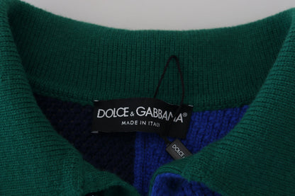 Dolce & Gabbana Multicolor Stripes Wool Pullover Sweater by Dolce & Gabbana