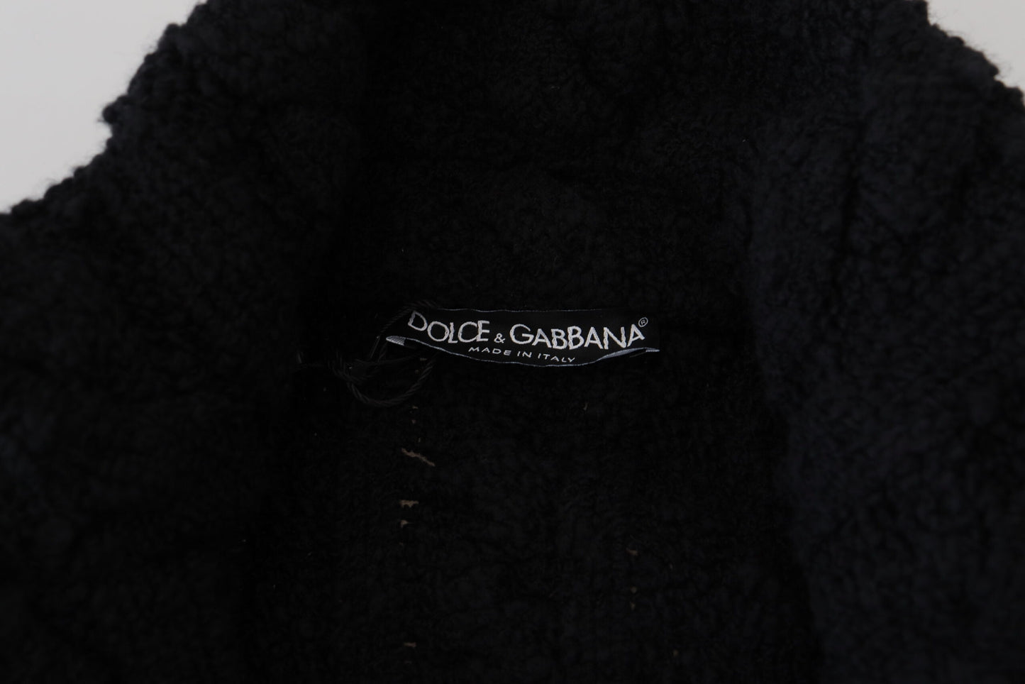 Dolce & Gabbana Black Wool Knit Button Cardigan Sweater by Dolce & Gabbana