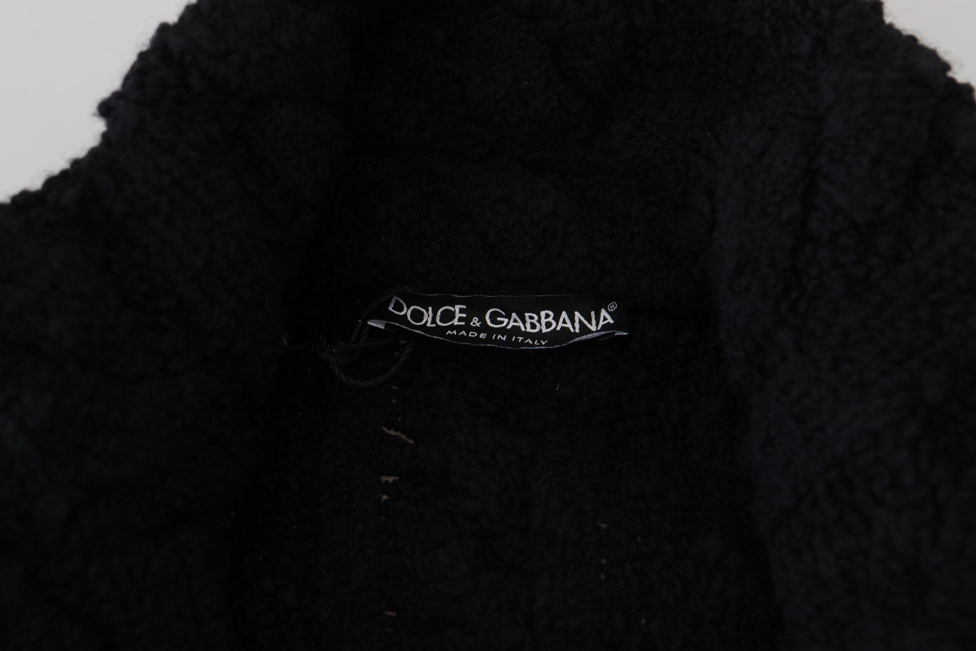 Dolce & Gabbana Black Wool Knit Button Cardigan Sweater by Dolce & Gabbana