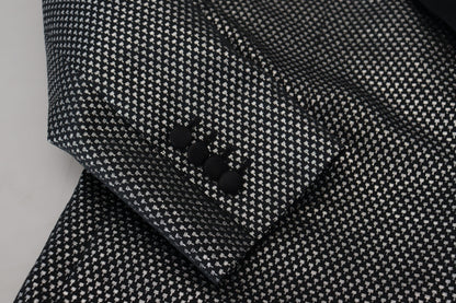Blazer élégant à simple boutonnage en jacquard Dolce &amp; Gabbana