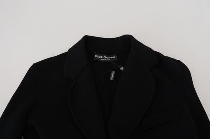 Dolce &amp; Gabbana Élégante veste noire à manches longues