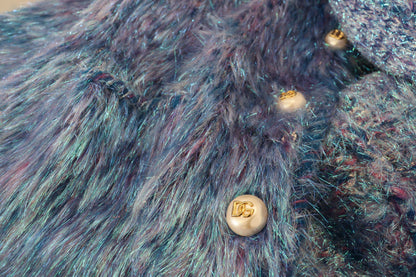 Dolce &amp; Gabbana Élégante veste multicolore à manches longues