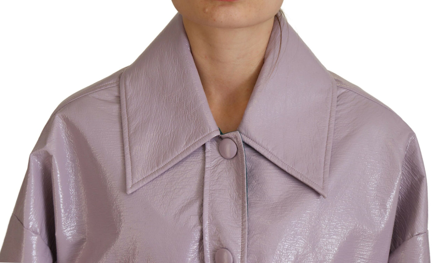 Veste courte violette chic Dolce &amp; Gabbana : une déclaration de style