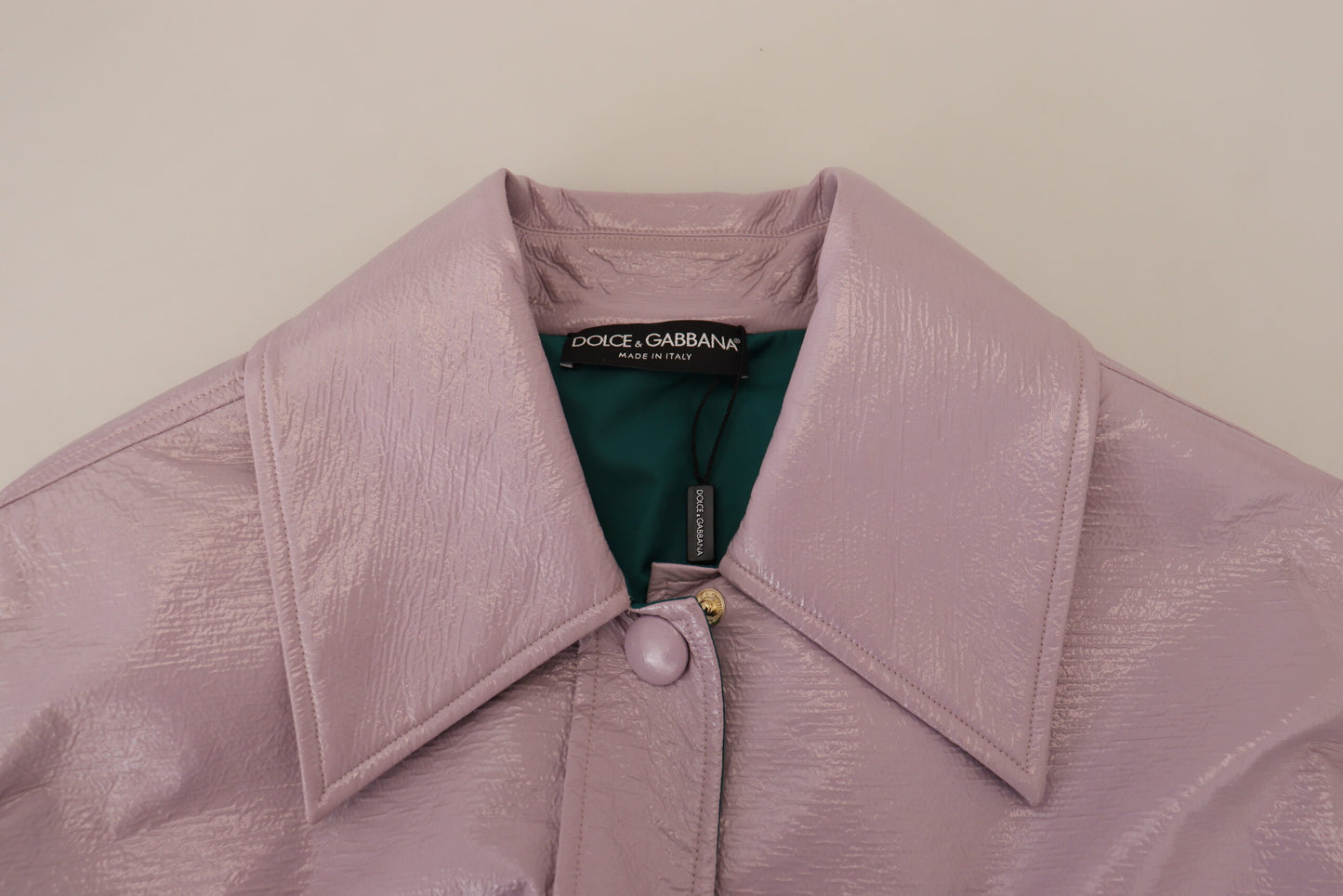 Veste courte violette chic Dolce &amp; Gabbana : une déclaration de style