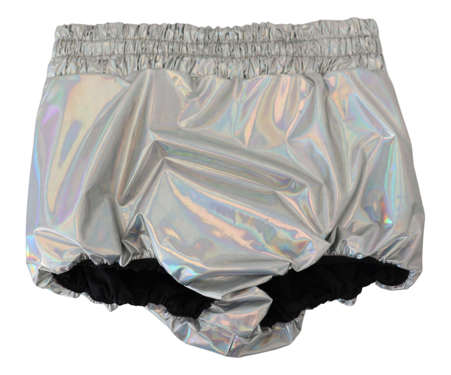 Short taille haute argenté Dolce &amp; Gabbana Elevated Elegance
