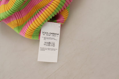 Dolce &amp; Gabbana - Débardeur élégant sans manches en soie
