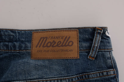 Jean slim bleu Frankie Morello en denim italien svelte