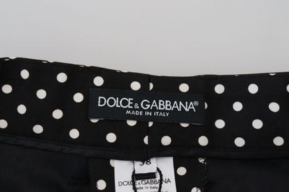 Dolce & Gabbana Multicolor Polka Dots High Waist Pants by Dolce & Gabbana