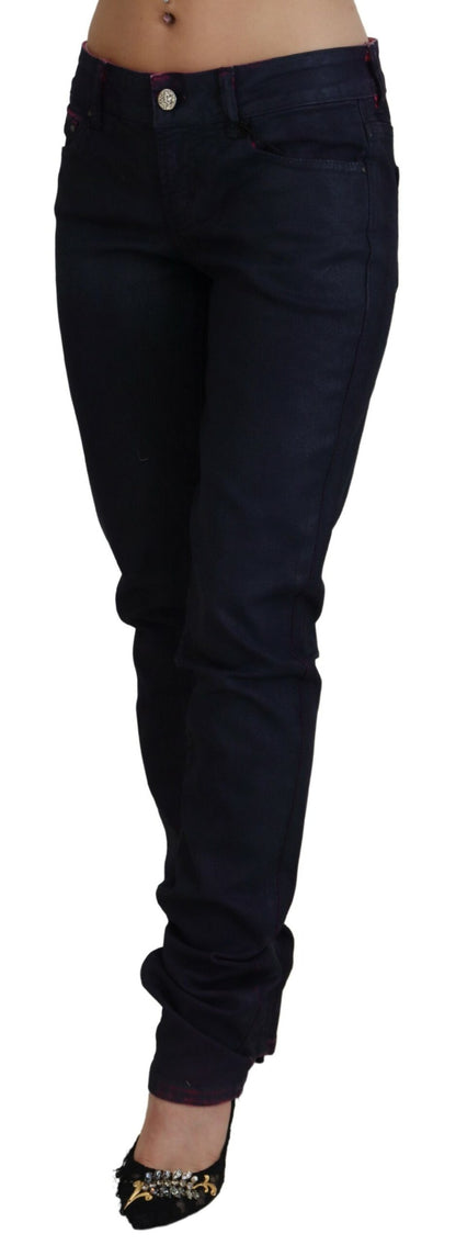 Just Cavalli Black Low Waist Slim Fit Women Casual Denim Jeans by Just Cavalli