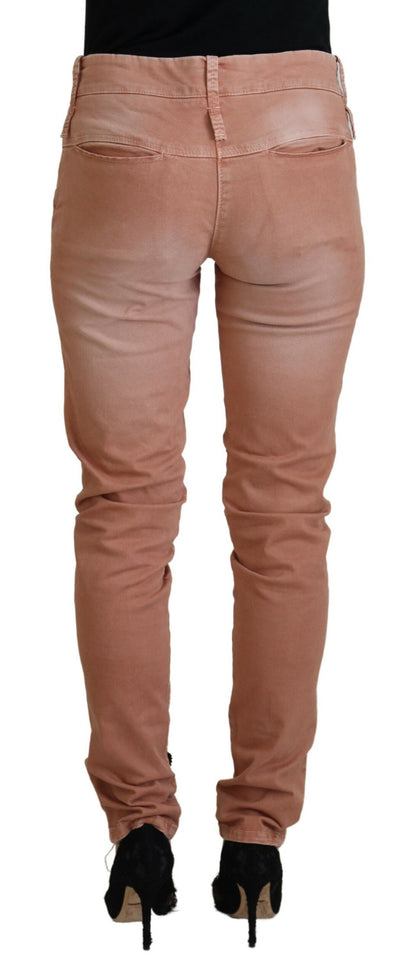 Pantalon slim en coton stretch Eight Chic