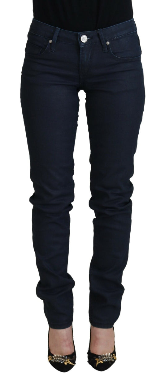 Jean skinny taille basse Eight Chic bleu