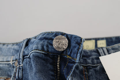 Huit jeans skinny taille basse élégants en denim