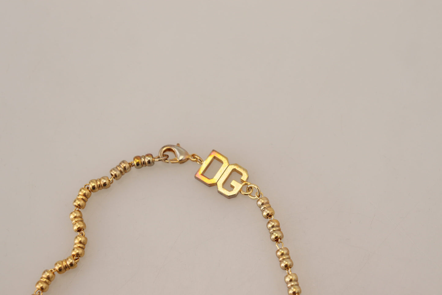 Collier chaîne à breloques en or élégant Dolce &amp; Gabbana