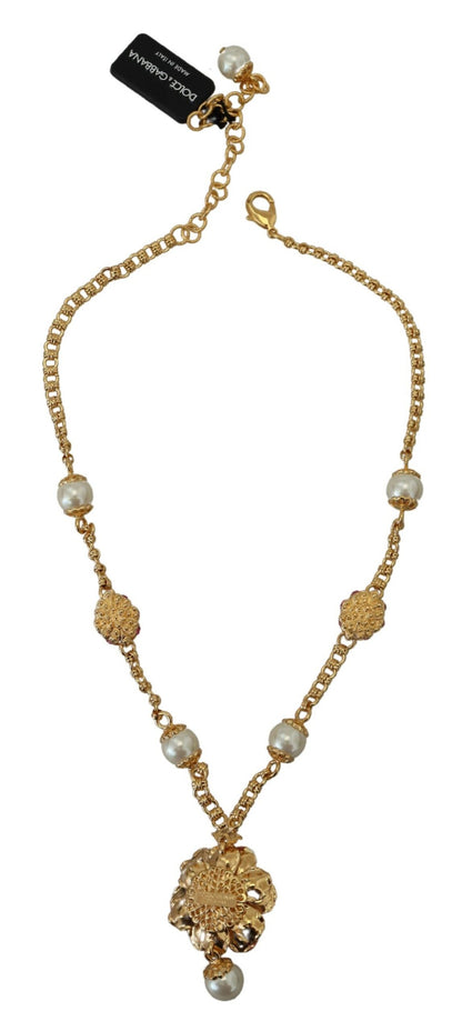 Collier à breloques floral élégant Dolce &amp; Gabbana
