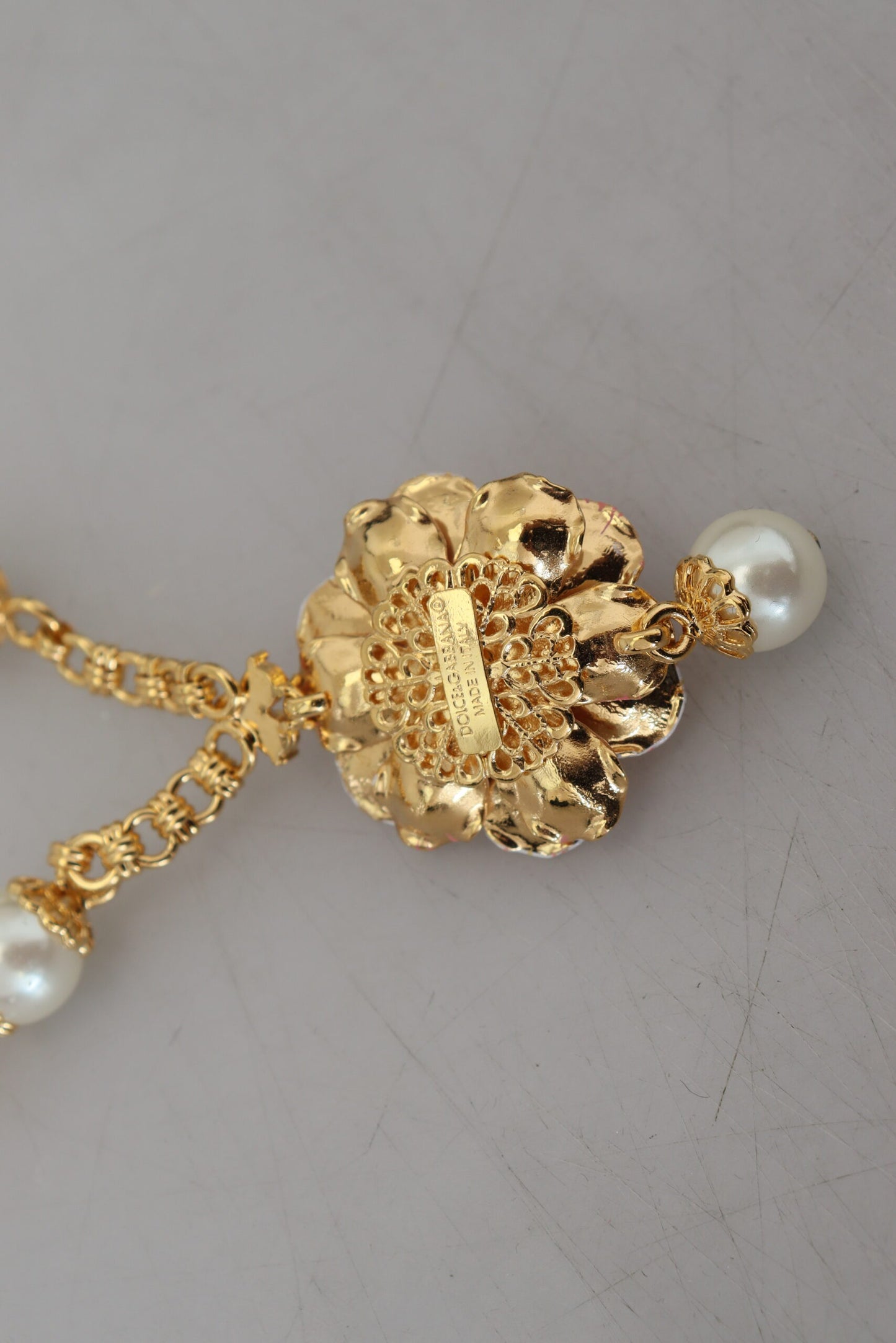 Collier à breloques floral élégant Dolce &amp; Gabbana