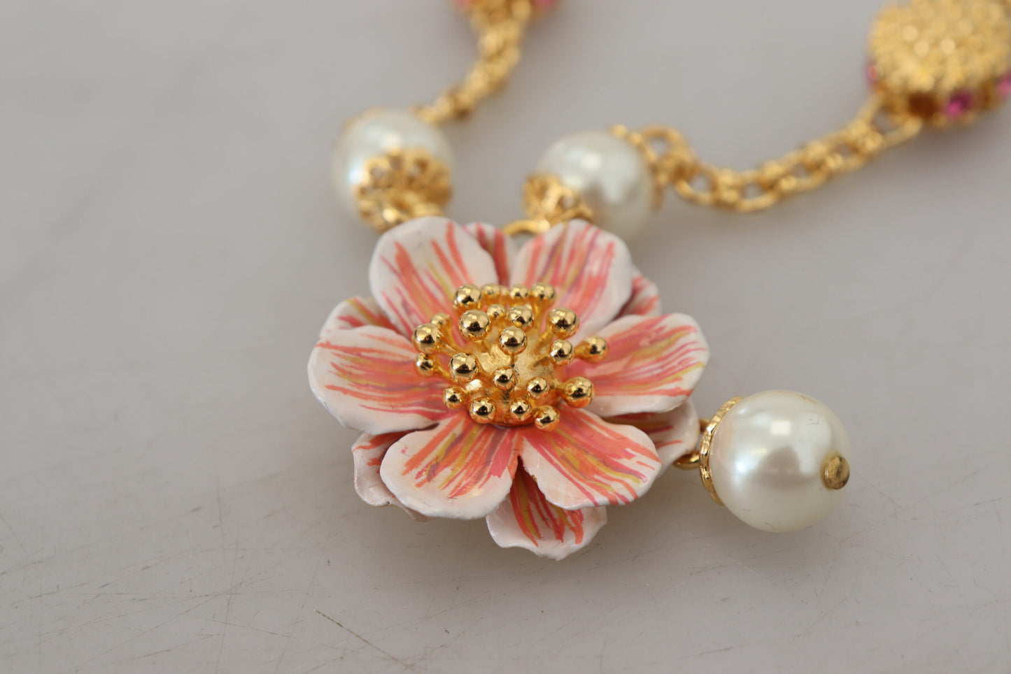 Collier à breloques floral élégant Dolce &amp; Gabbana