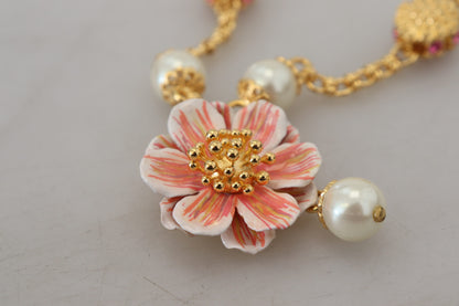 Collier à breloques floral élégant Dolce &amp; Gabbana