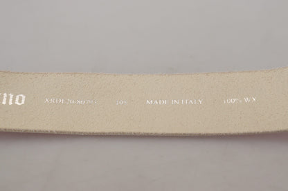 Ceinture élégante en cuir rose de John Galliano