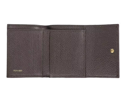 Portefeuille Trussardi en cuir marron pour femme