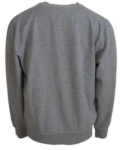Aeronautica Militare Gray Men Pullover Sweatshirt Sweater by Aeronautica Militare