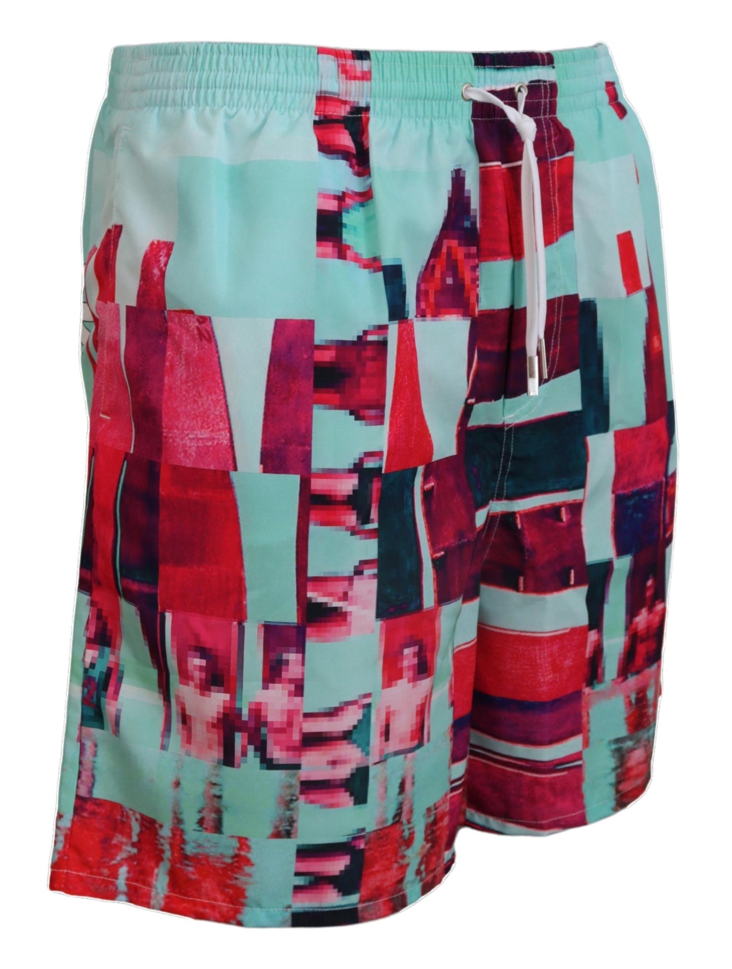 Boxer de bain imprimé multicolore Dsquared²