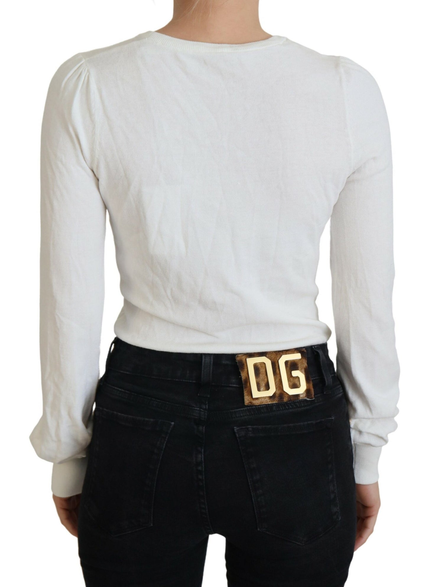 Patrizia Pepe Chic Blouse décontractée ivoire
