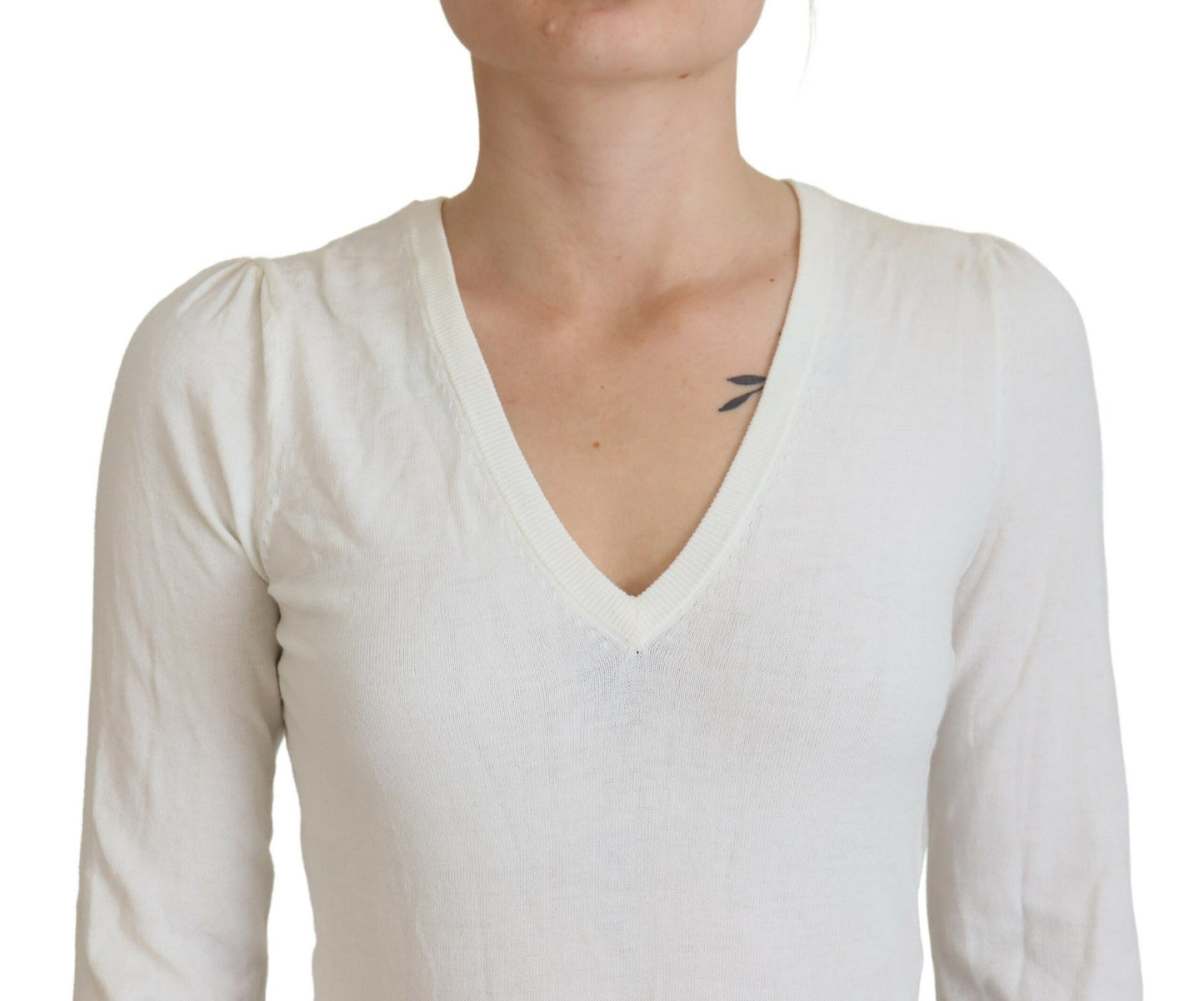Patrizia Pepe Chic Blouse décontractée ivoire