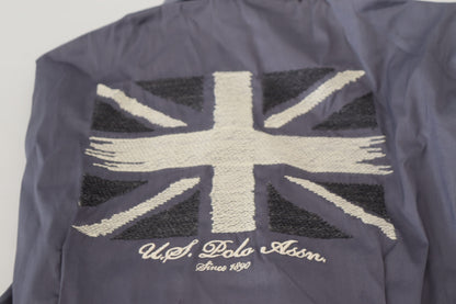 ASSN. DE POLO DES ÉTATS-UNIS Polo gris élégant à manches longues