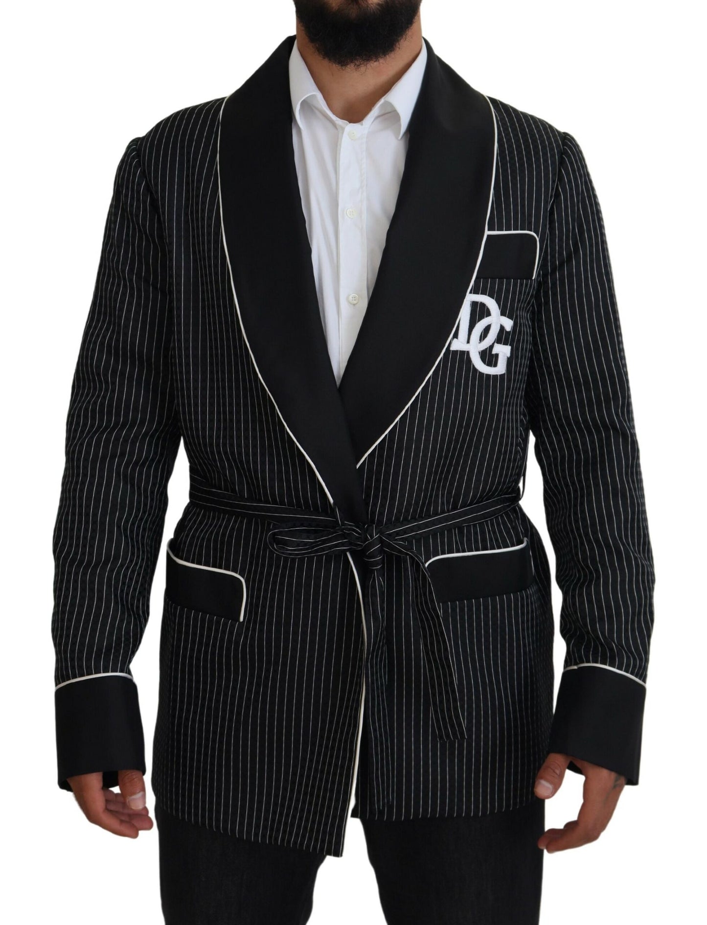 Veste élégante doublée de soie Dolce &amp; Gabbana