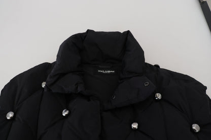 Dolce &amp; Gabbana Élégante veste sans manches noire