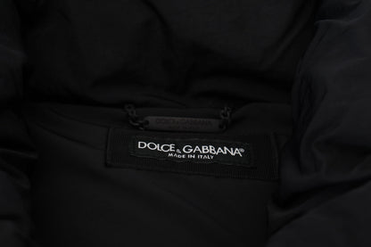 Dolce &amp; Gabbana Élégante veste sans manches noire