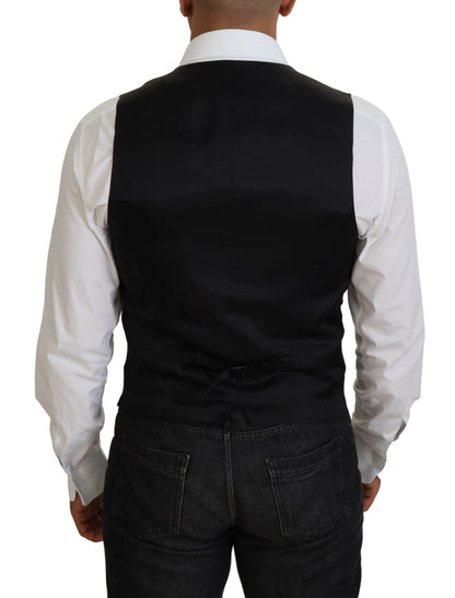 Gilet de soirée noir élégant Dolce &amp; Gabbana