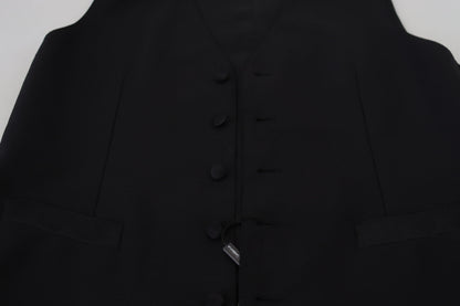 Gilet de soirée noir élégant Dolce &amp; Gabbana