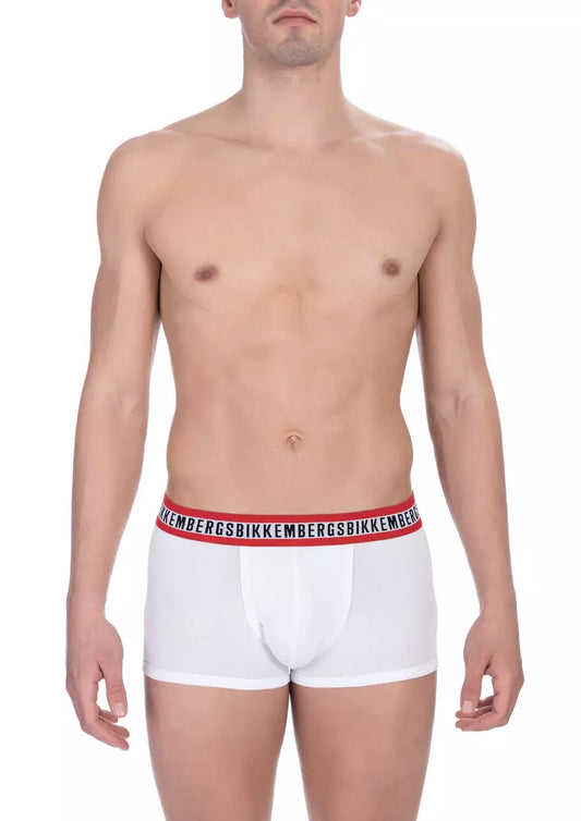 Boxer homme en coton blanc Bikkembergs