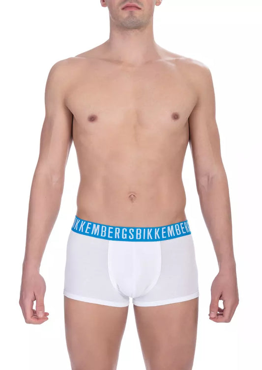 Boxer homme en coton blanc Bikkembergs