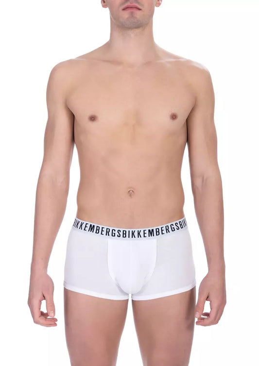 Lot de sous-vêtements pour homme en coton blanc Bikkembergs